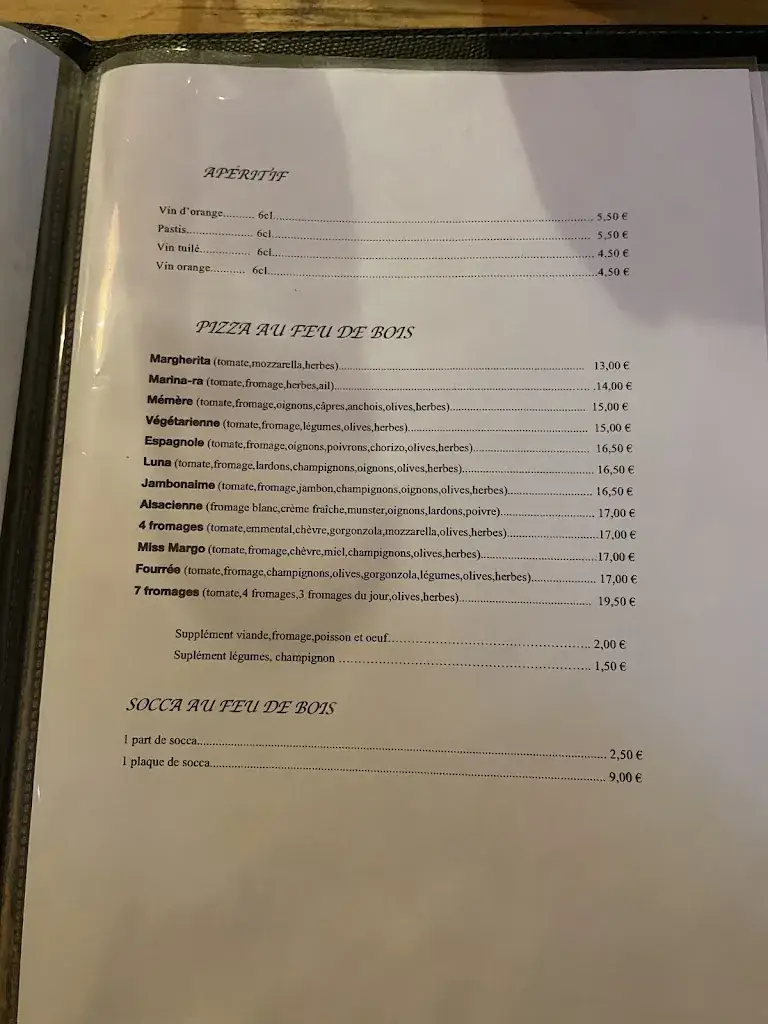 Menü_Le Vieux Four_Saint-Jeannet_Bild_1