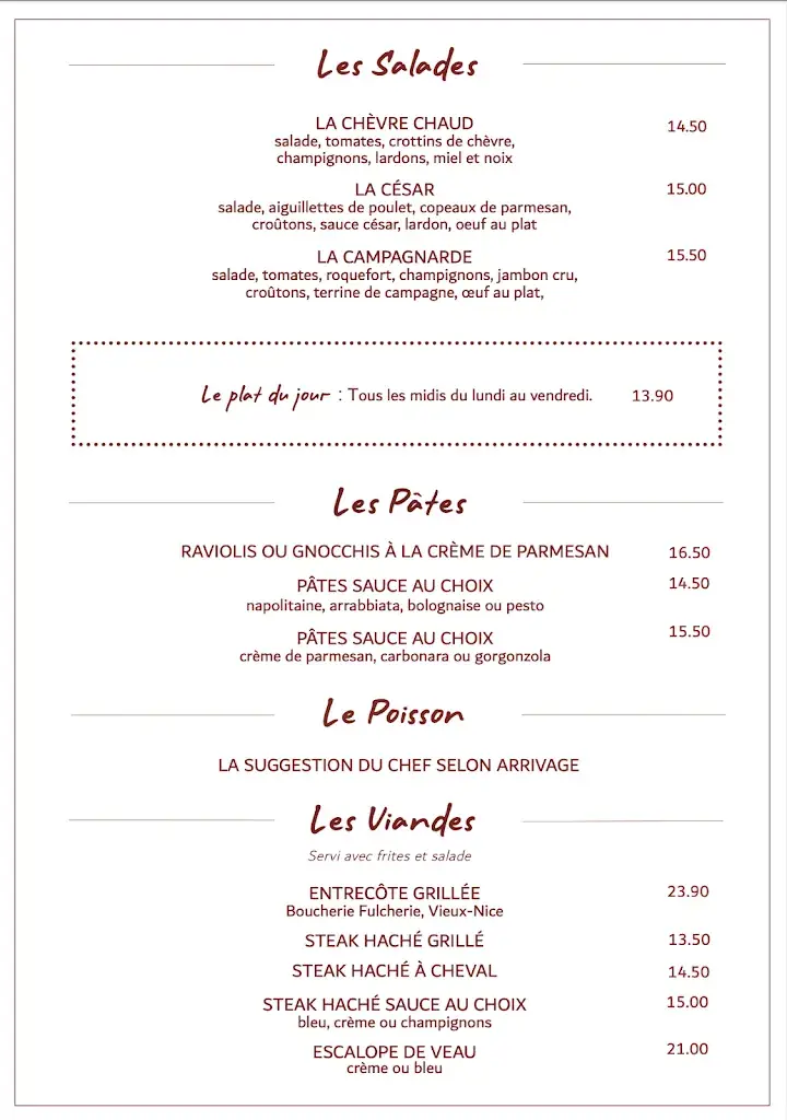 Menu_Le Saint-Laurent Café_Saint-Laurent-du-Var_image_3