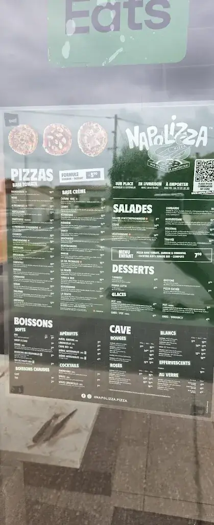 Menu_Napolizza Pizza | Pizzeria à Pont-du-Château_Pont-du-Château_image_1