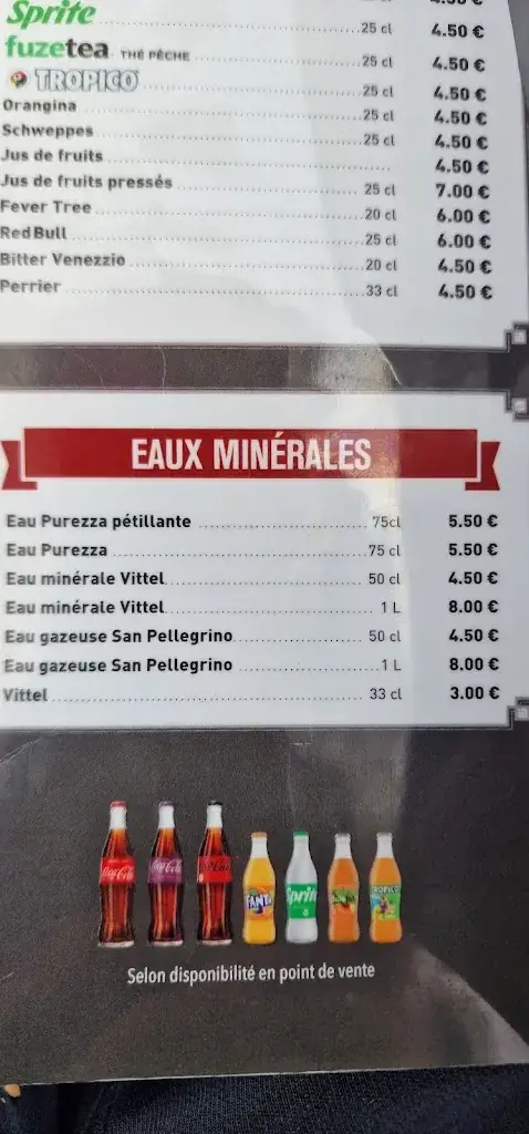 Menu_Casa Luna - Restaurant St Laurent du Var_Saint-Laurent-du-Var_immagine_1