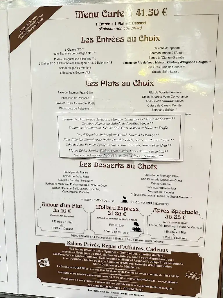 Menu_Brasserie Mollard_Paris_image_4
