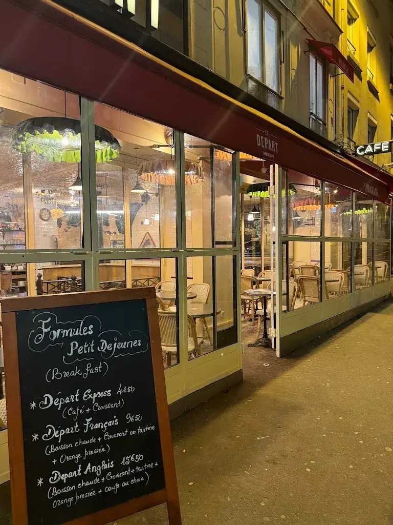 Le Départ Saint-Lazare restaurant in Paris