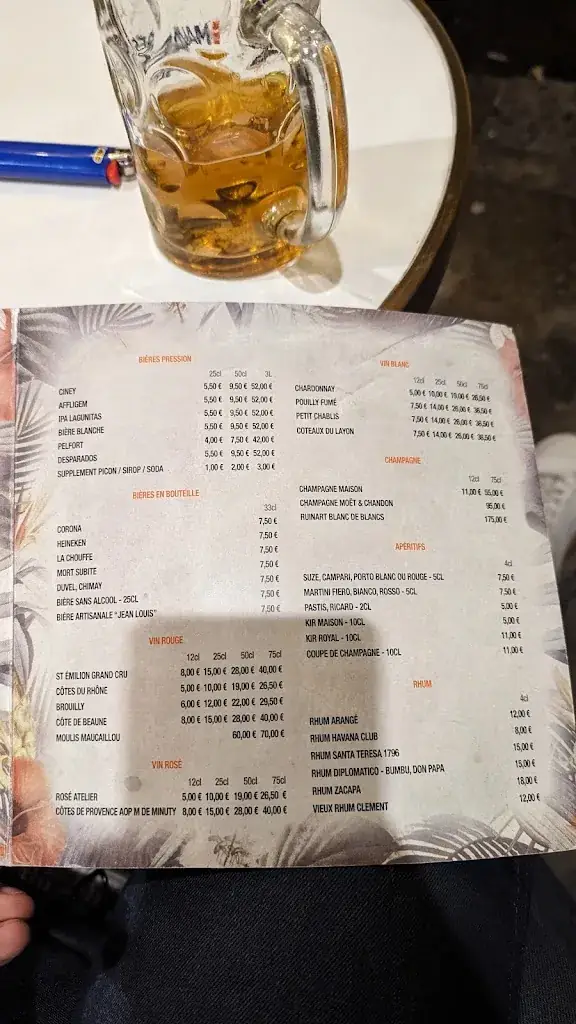 Menu_L'Atelier Lazare_Paris_immagine_2