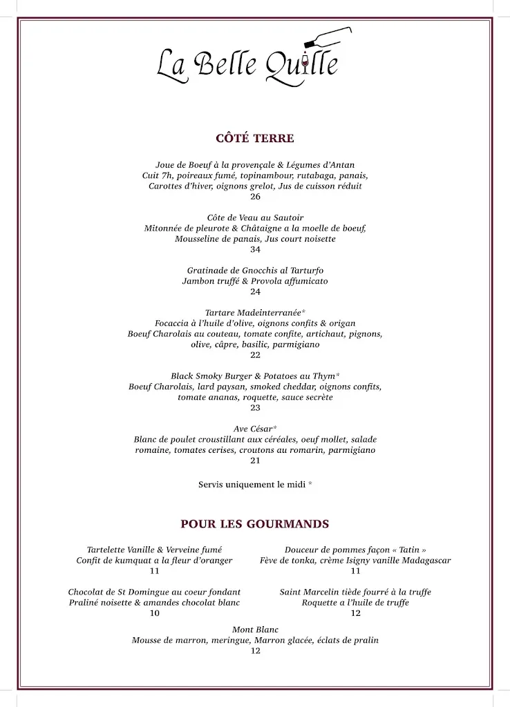 Menu_La Belle Quille_Paris_immagine_1