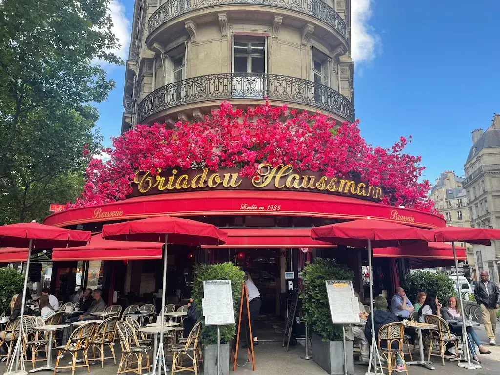Triadou Haussmann restaurant in Paris
