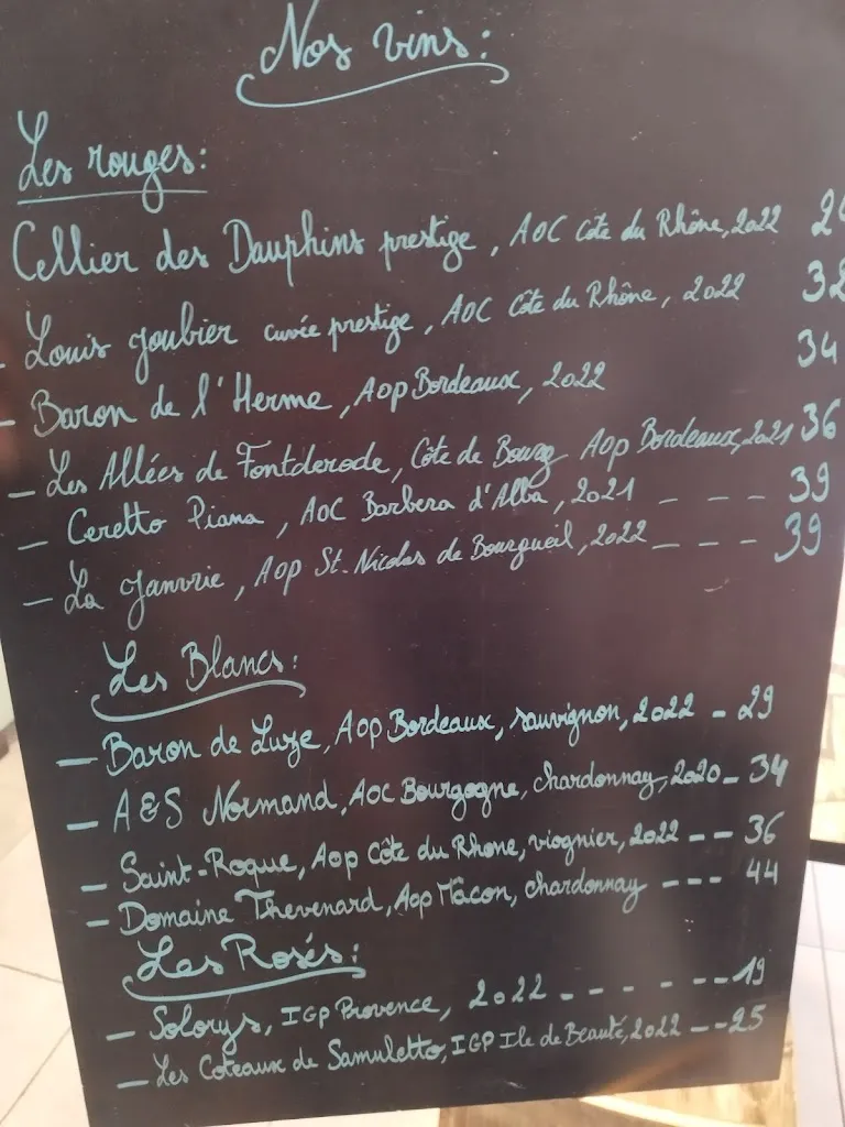 Menu_La Medusa_Saint-Martin-du-Var_immagine_2