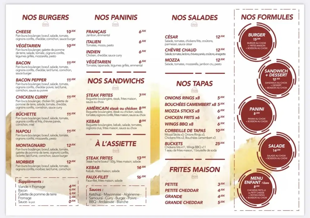 Menü_O’ Burger De La Presqu Ile_Saint-Mandrier-sur-Mer_Bild_1