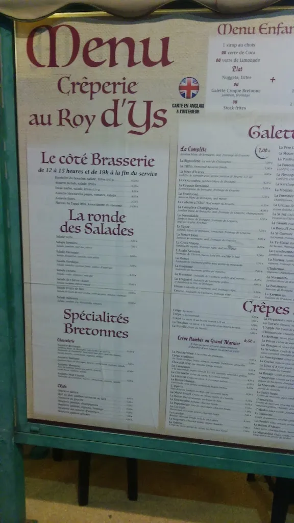 Menu_Crêperie Au Roy d'Ys_Saint-Mandrier-sur-Mer_image_2