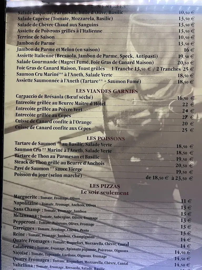 Menu_Restaurant La Treille_Saint-Martin-Vésubie_image_2