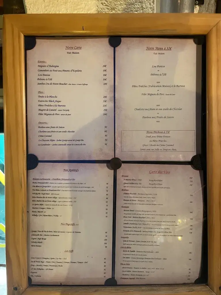 Menu_Le Rendez vous_Saint-Martin-Vésubie_immagine_1