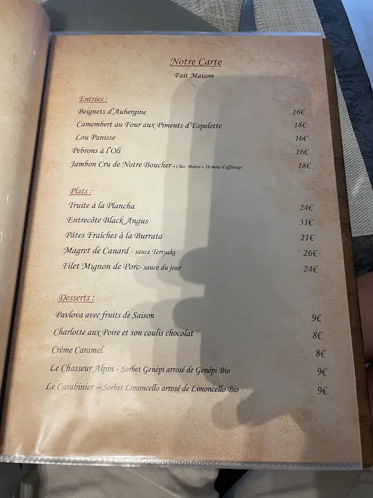 Menu_Le Rendez vous_Saint-Martin-Vésubie_immagine_2