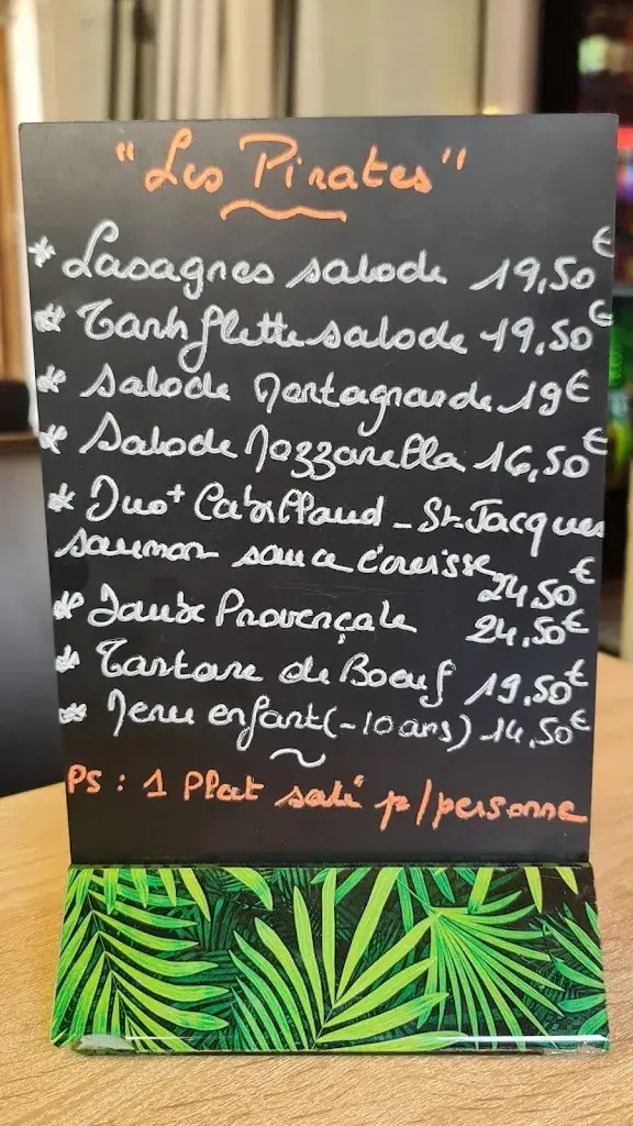Menu_Restaurant les Pirates_Saint-Martin-Vésubie_image_1