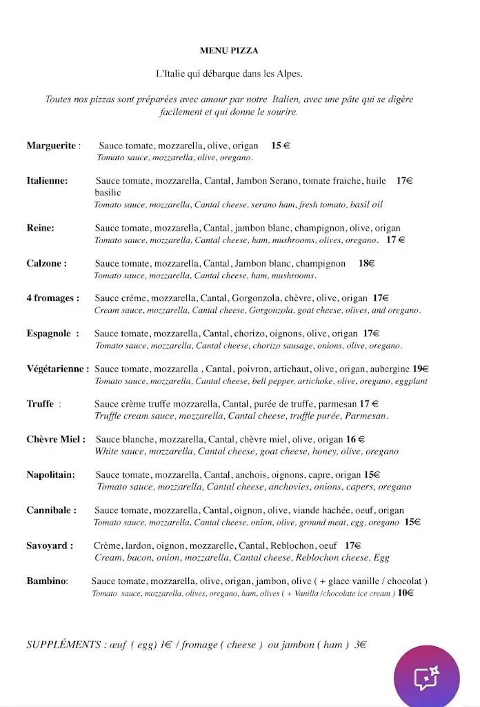 Menu_Brasserie Les Alpes_Saint-Martin-Vésubie_image_1