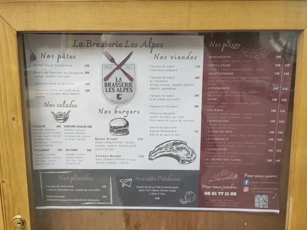Menu_Brasserie Les Alpes_Saint-Martin-Vésubie_image_3