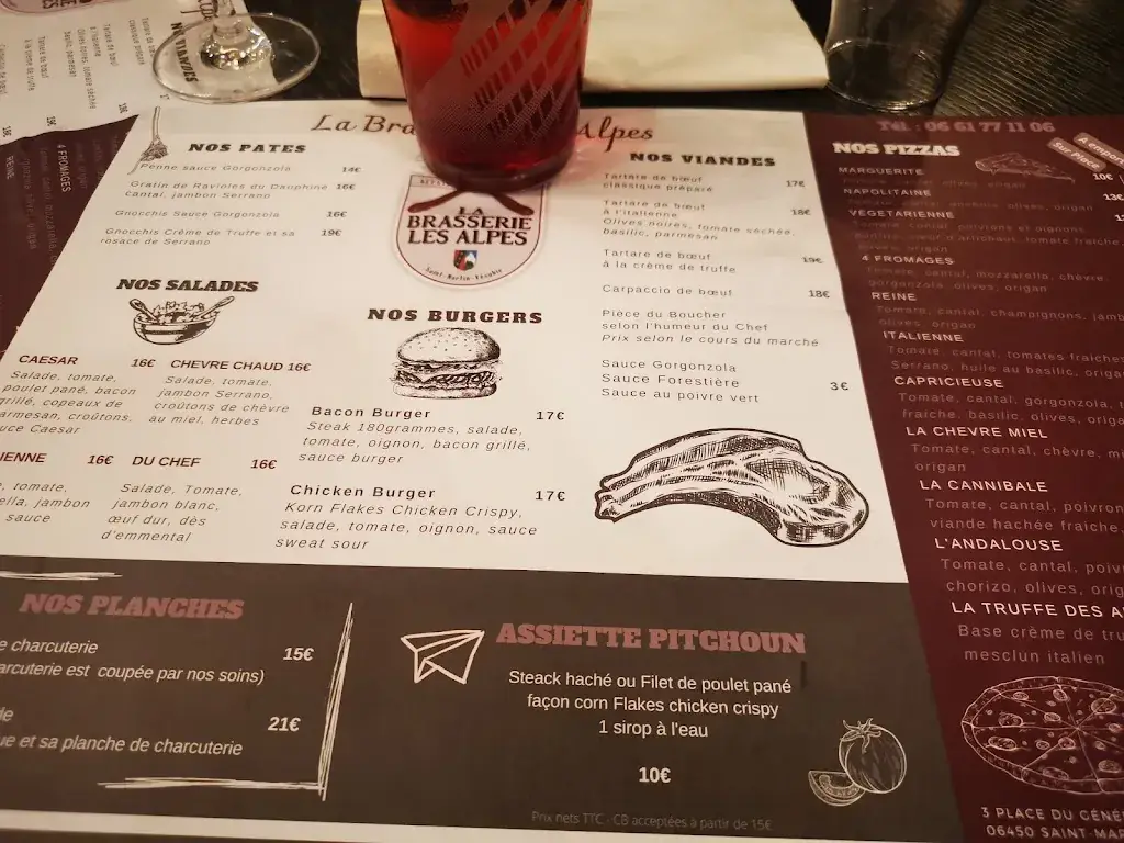 Menu_Brasserie Les Alpes_Saint-Martin-Vésubie_image_4