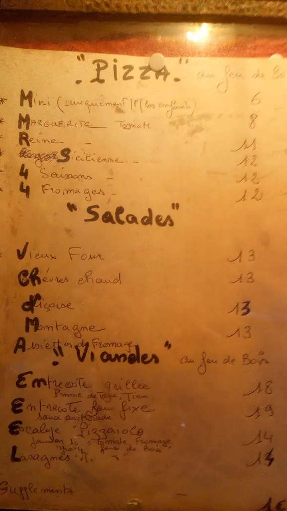 Menu_Restaurant le Vieux Four_Saint-Martin-Vésubie_image_1