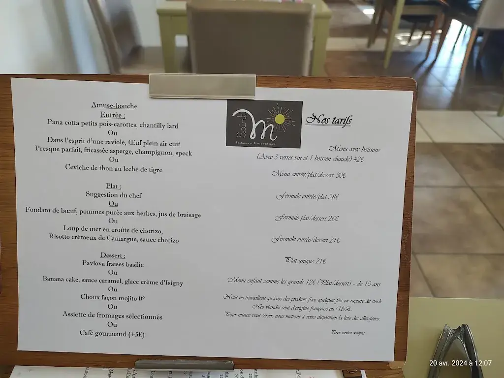 Menu_Le saint M_Saint-Martin-de-Crau_image_4