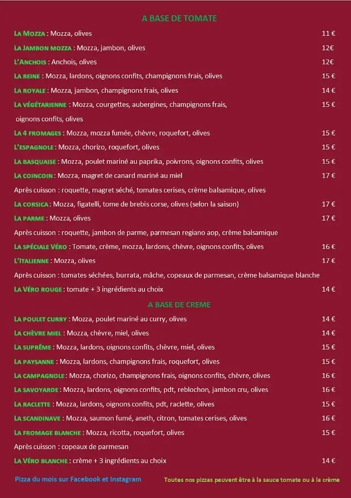 Menu_Pizza Véro_Saint-Martin-de-Crau_image_1