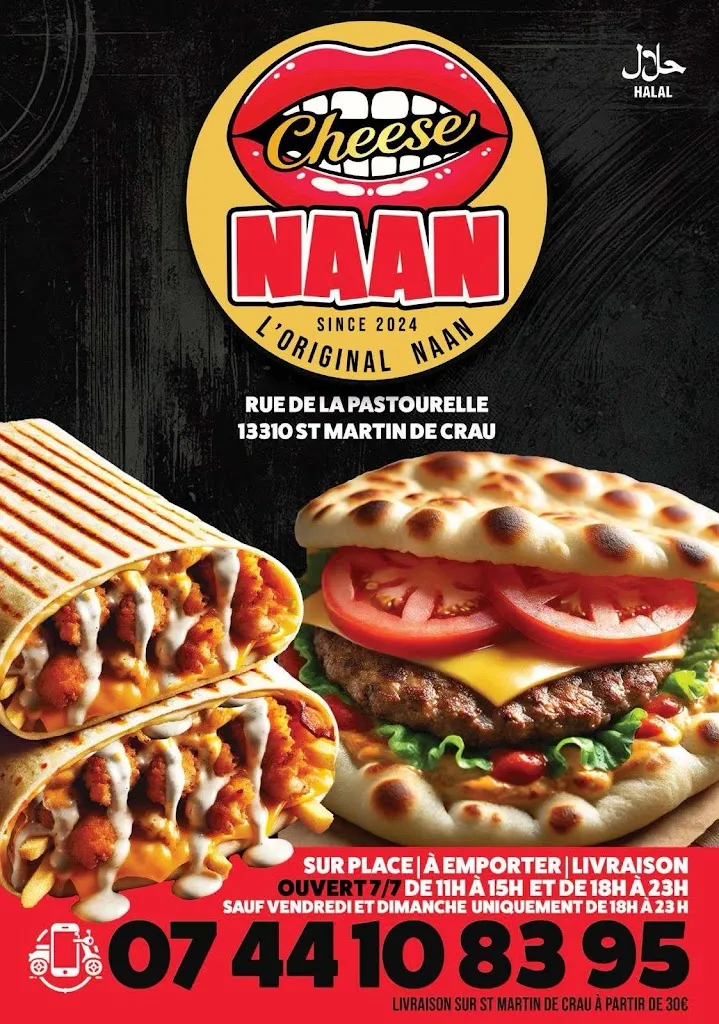 Menu_Cheese Naan L'original_Saint-Martin-de-Crau_image_4
