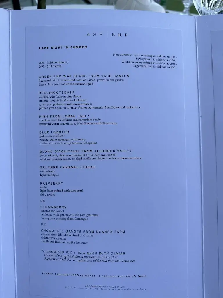 Menu_Pic au Beau-Rivage Palace_Lausanne_image_2
