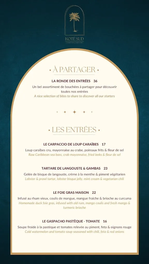 Menu_Koté Sud_Guadeloupe_image_3