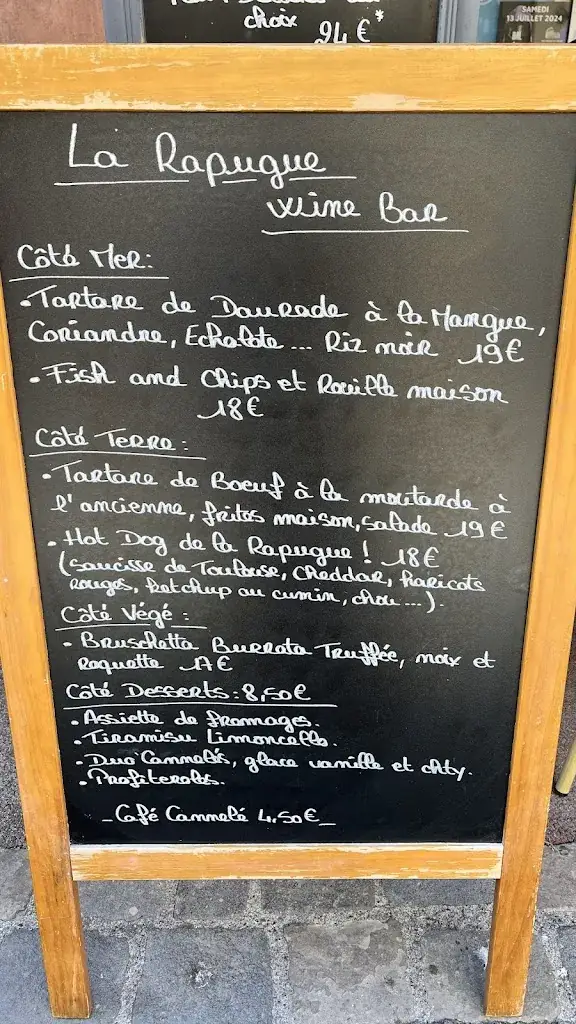 Menu_La Rapugue | Wine Bar_Saint-Raphaël_image_3
