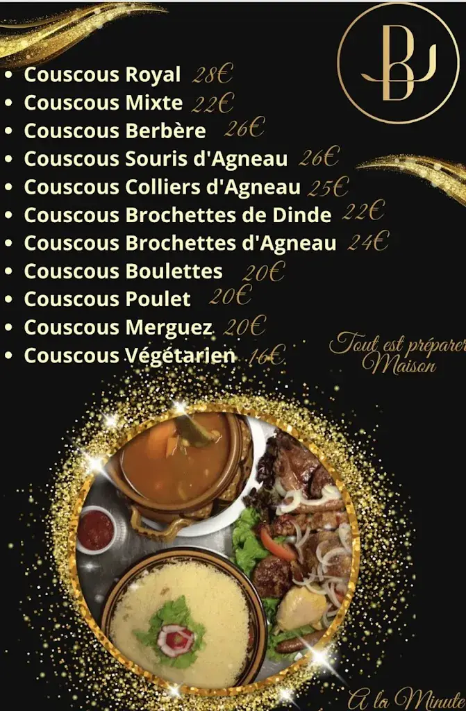 Menu_Le Berbère_Saint-Raphaël_image_2