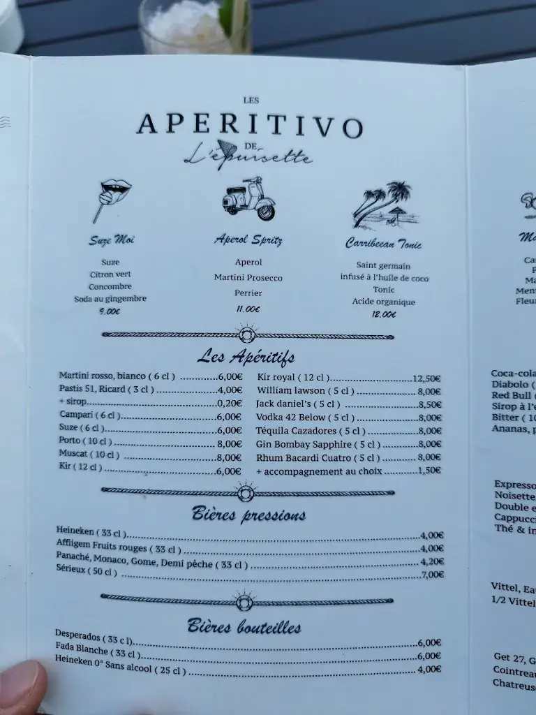 Menu_L’épuisette Plage_Saint-Raphaël_image_3