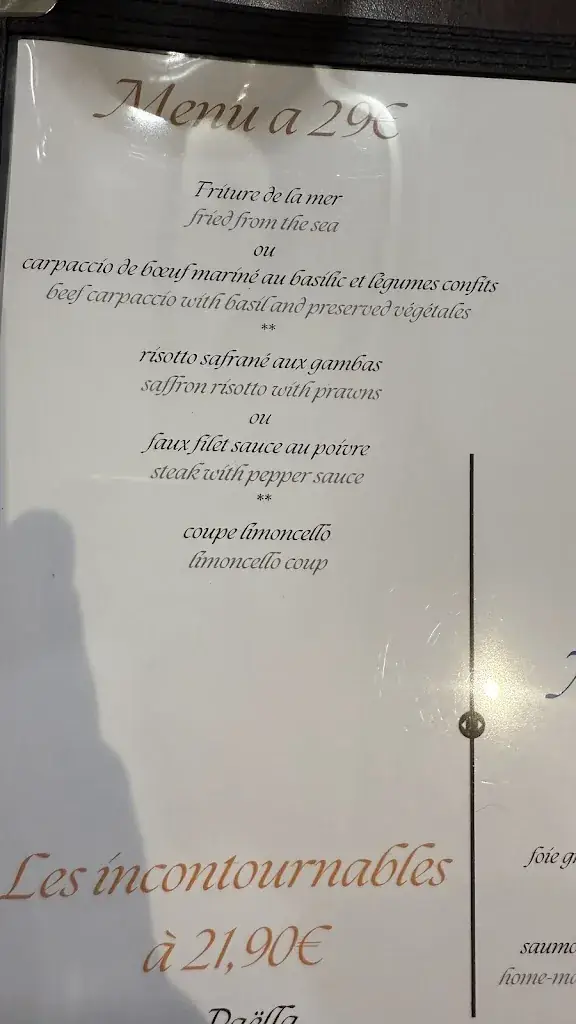 Menu_Le Francois 1er_Saint-Raphaël_image_3