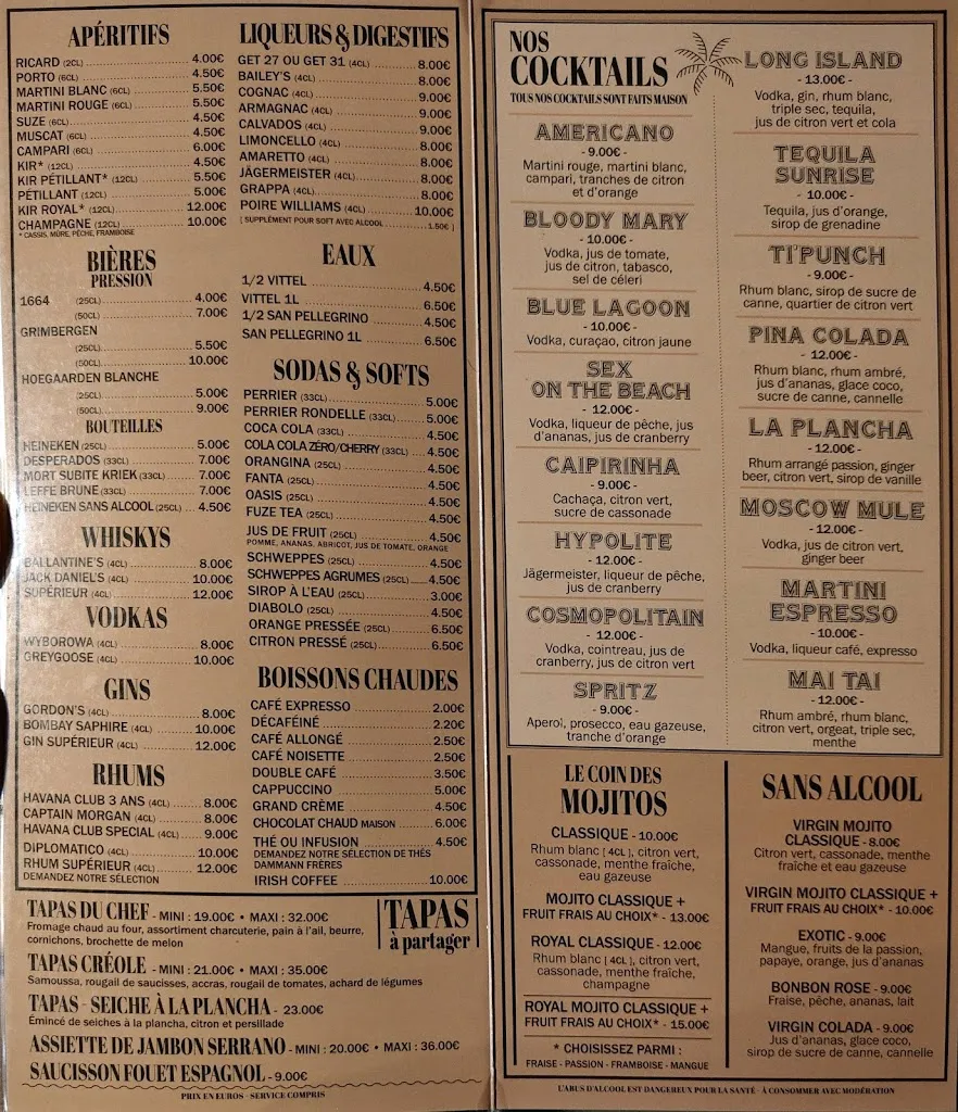 Menu_La Plancha_Saint-Raphaël_image_1