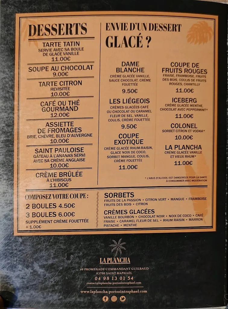 Menu_La Plancha_Saint-Raphaël_image_2