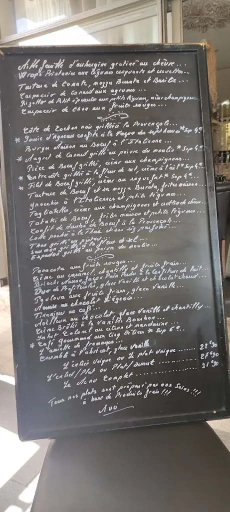 Menu_Restaurant Le Barth Saint Victoret_Saint-Victoret_image_4