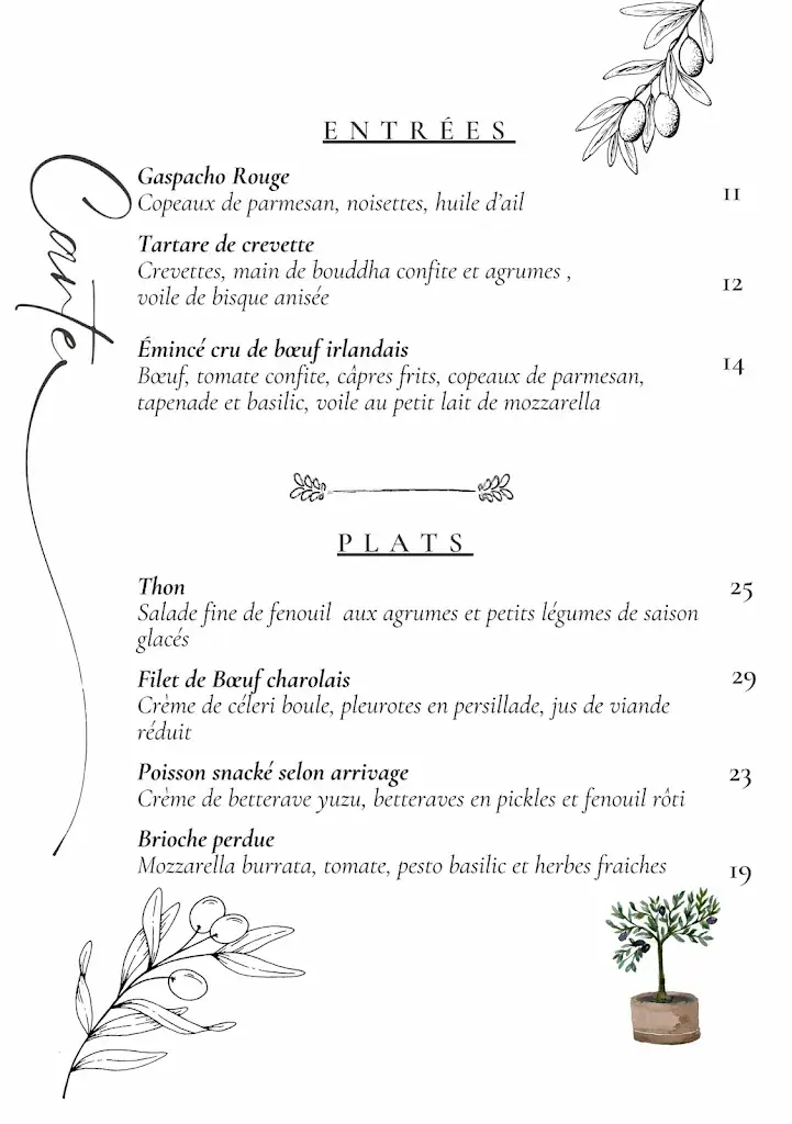 Menu_Restaurants - Domaine de la Mautanne_Sainte-Tulle_image_4