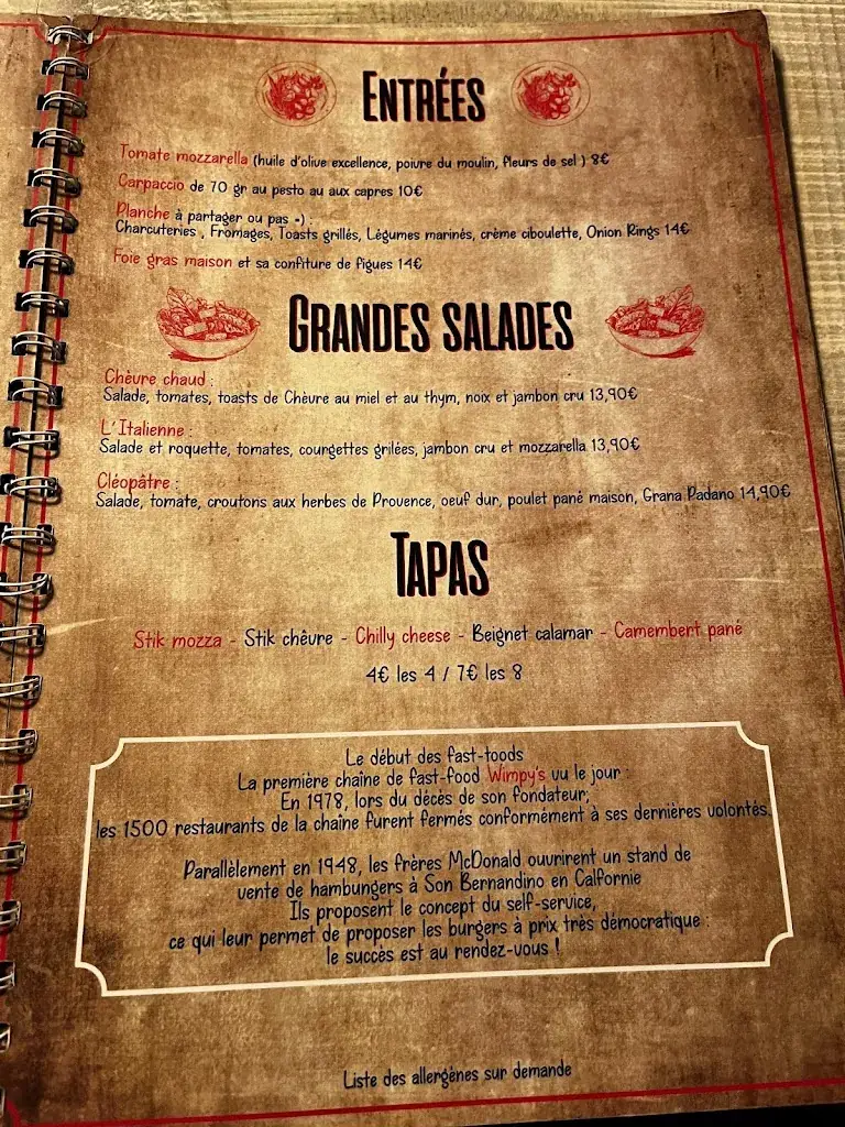 Menu_La Fabrique À Burgers_Sainte-Tulle_image_3