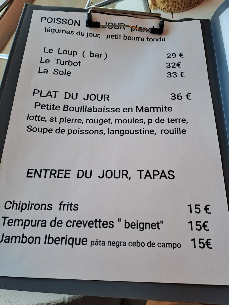 Menu_Le Jardin des Délices_Saintes-Maries-de-la-Mer_image_2