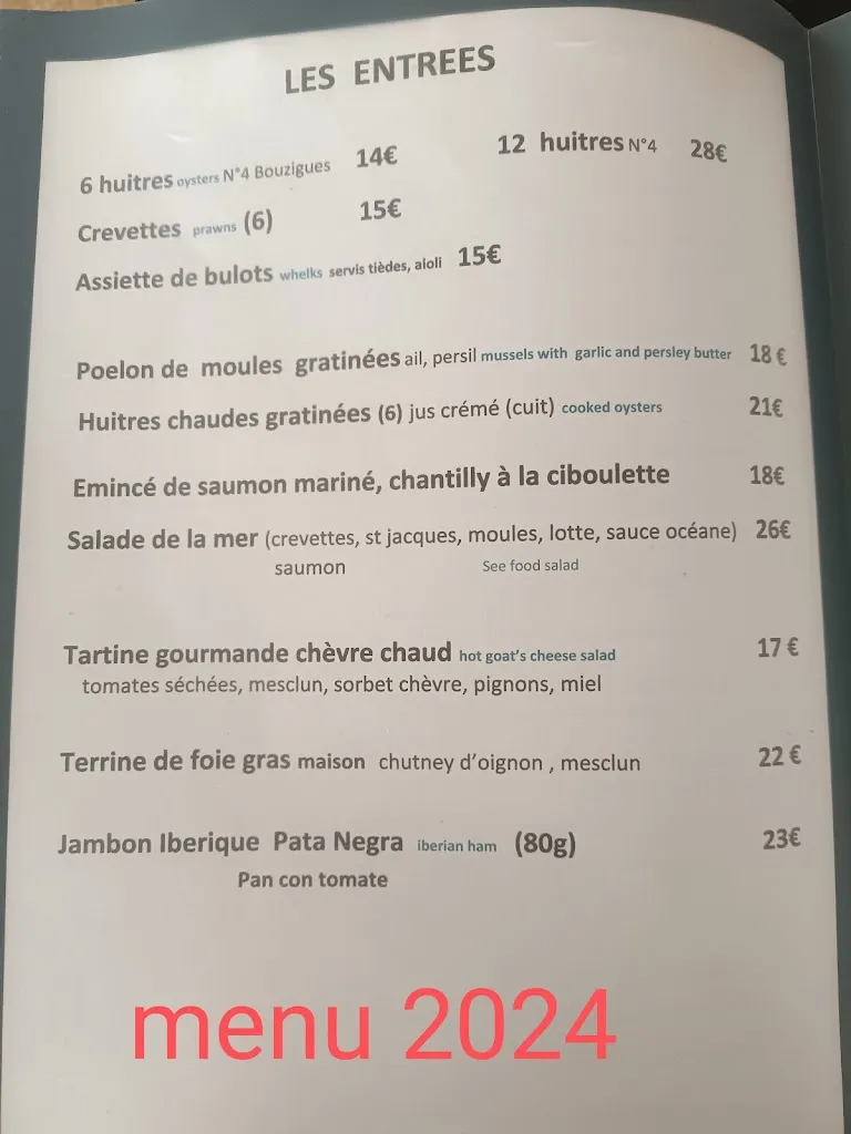 Menu_Le Jardin des Délices_Saintes-Maries-de-la-Mer_image_4