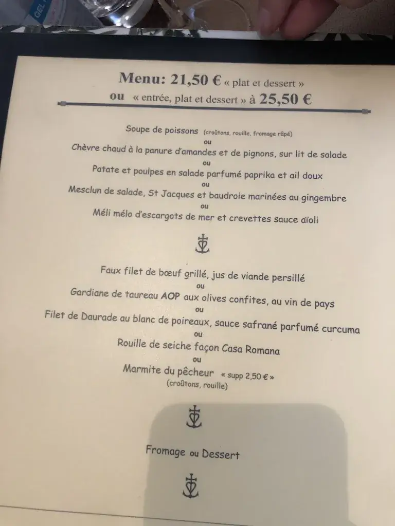 Menu_Casa Romana_Saintes-Maries-de-la-Mer_image_1