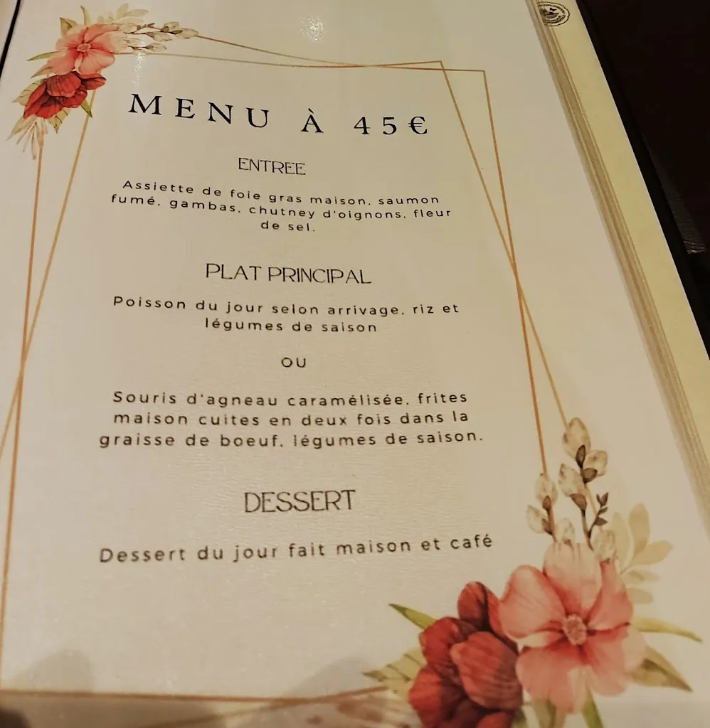 Menu_Domaine Saint Joseph_Sarrians_image_1