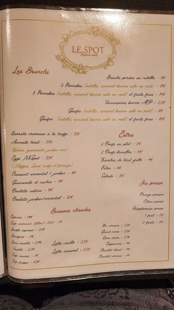 Menü_Restaurant Le Spot Sausset_Sausset-les-Pins_Bild_4