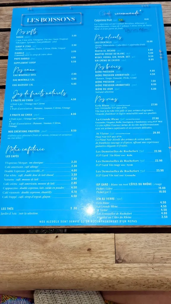 Menu_Victy Beach_Sausset-les-Pins_image_4