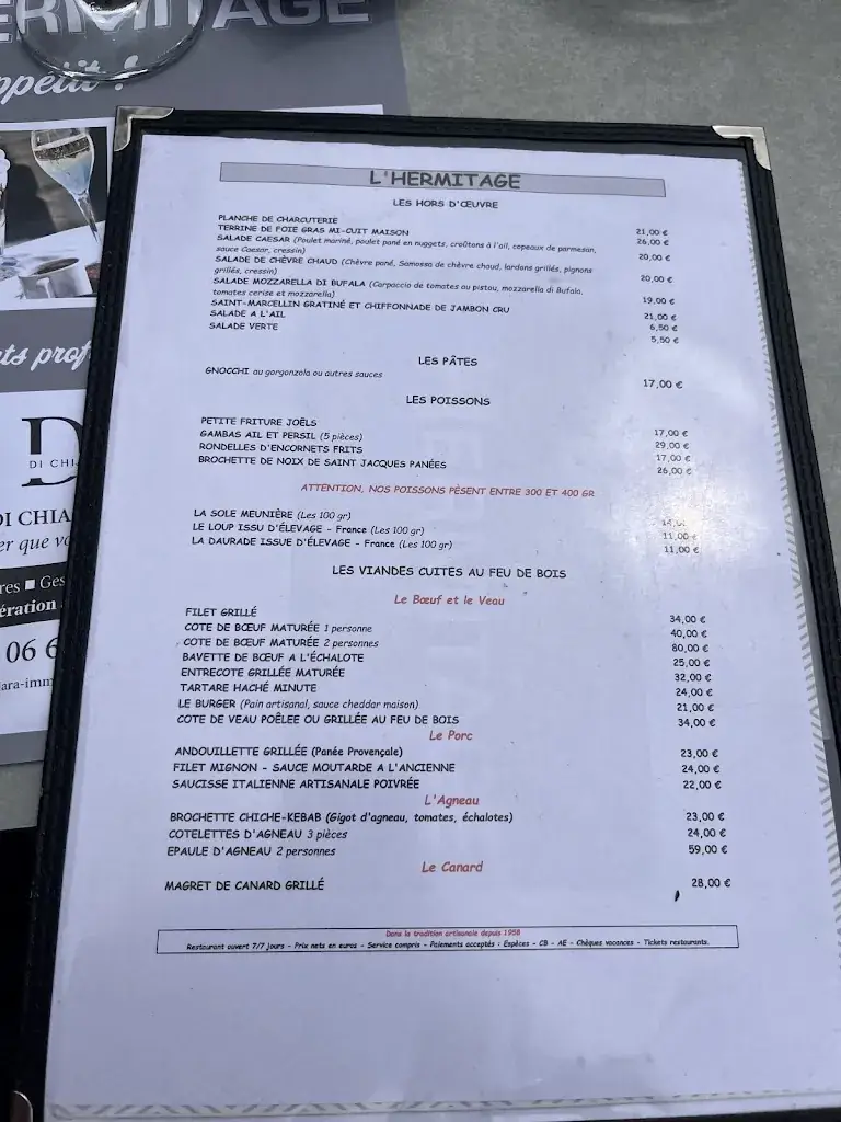 Menu_L'Hermitage_Sausset-les-Pins_image_1
