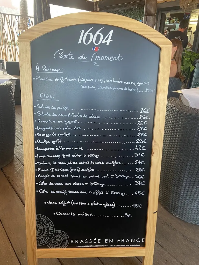 Menu_La paillote Zanzibar_Sausset-les-Pins_image_4