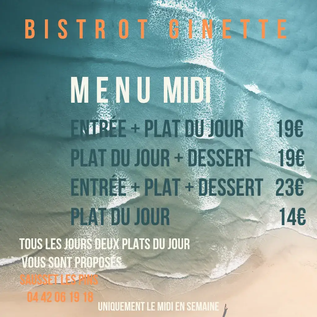 Menu_BISTROT GINETTE Sausset_Sausset-les-Pins_image_2