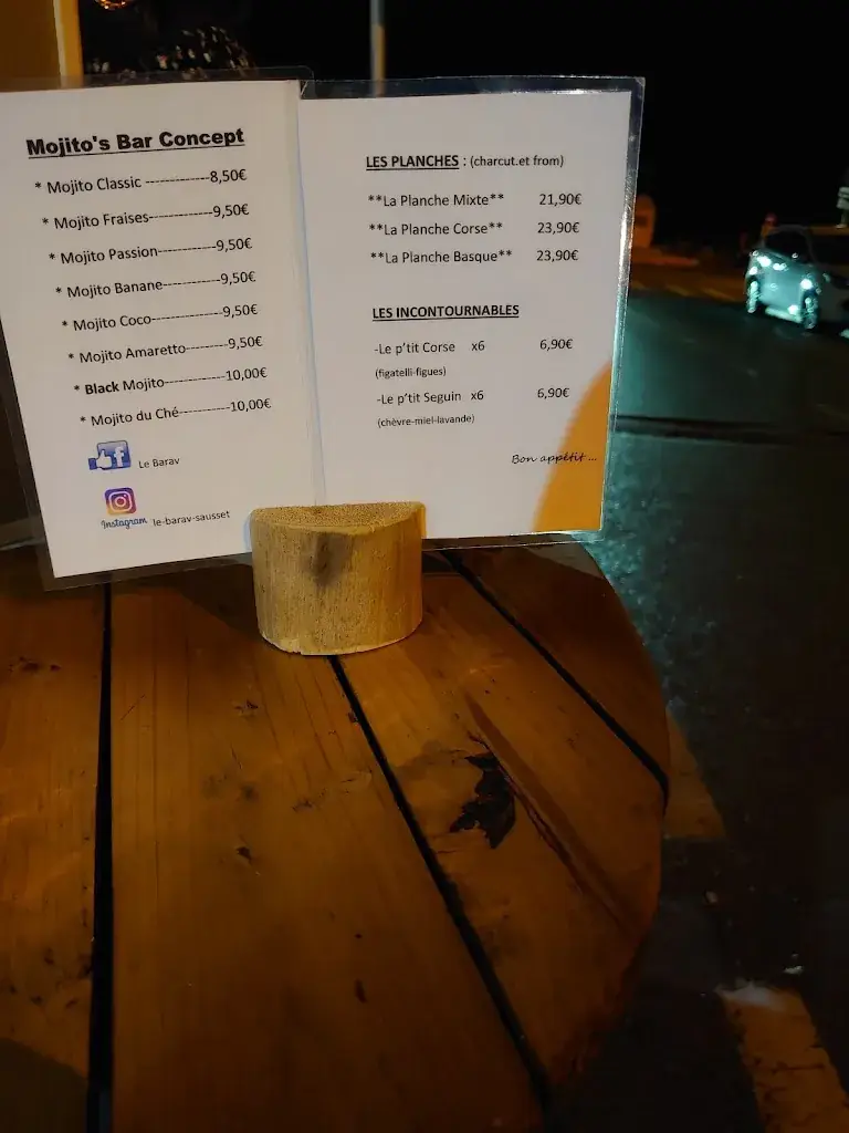 Menu_Restaurant Le Barav_Sausset-les-Pins_image_2