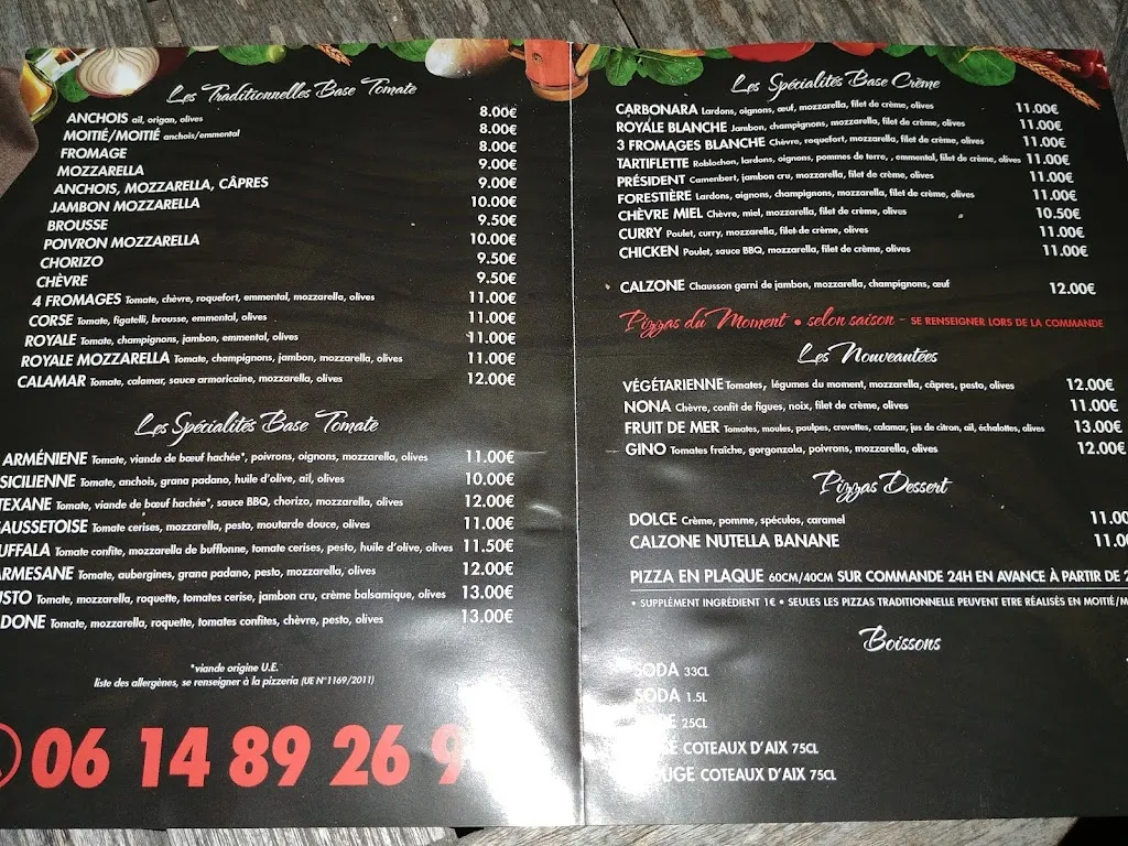 Menu_Le Gusto pizza_Sausset-les-Pins_image_2