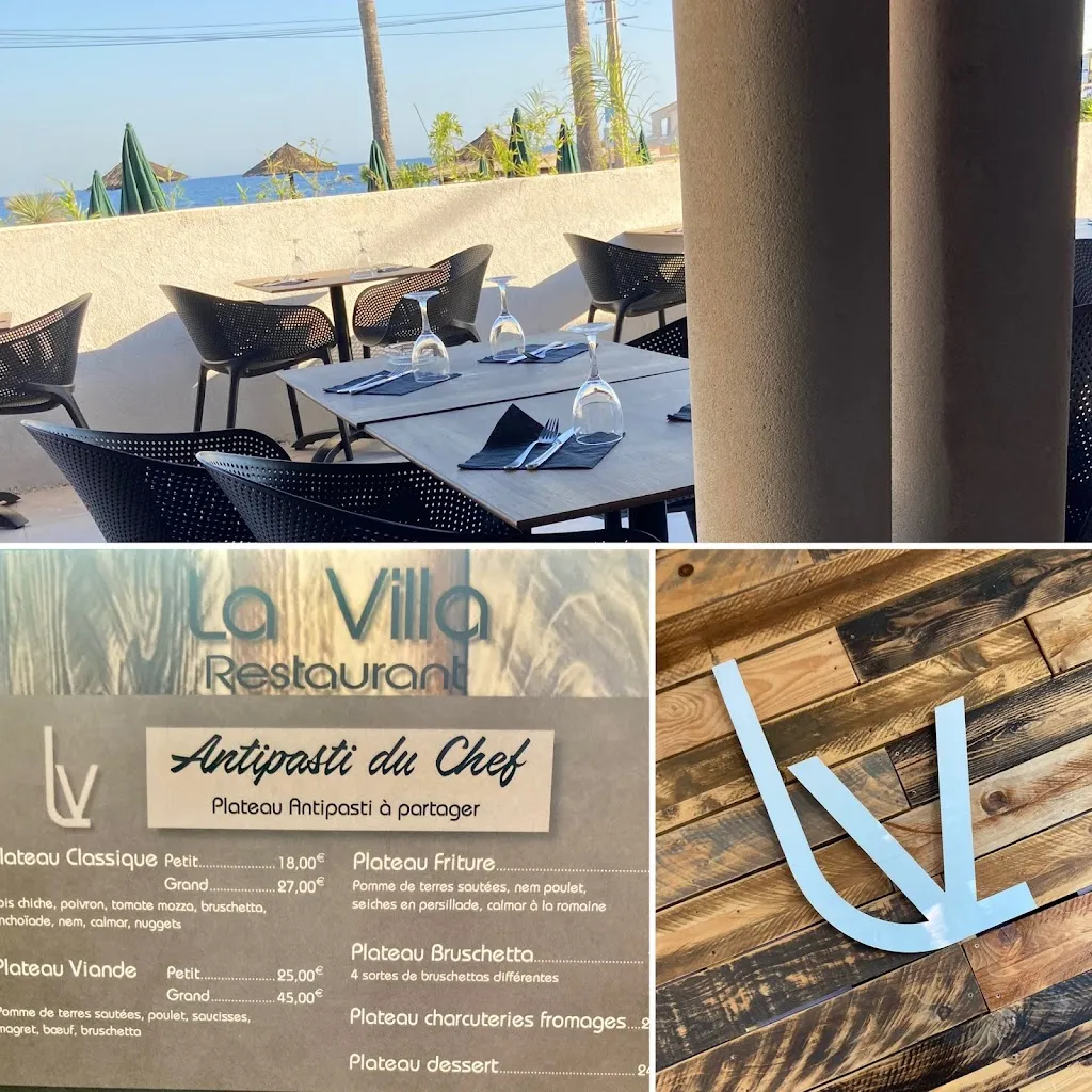 Menu_La Villa - Restaurant Sausset-les-Pins_Sausset-les-Pins_image_4