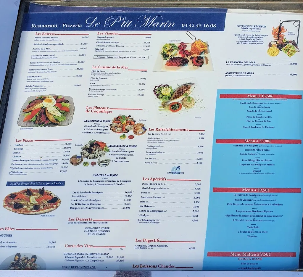 Menu_Le Petit Marin_Sausset-les-Pins_image_4