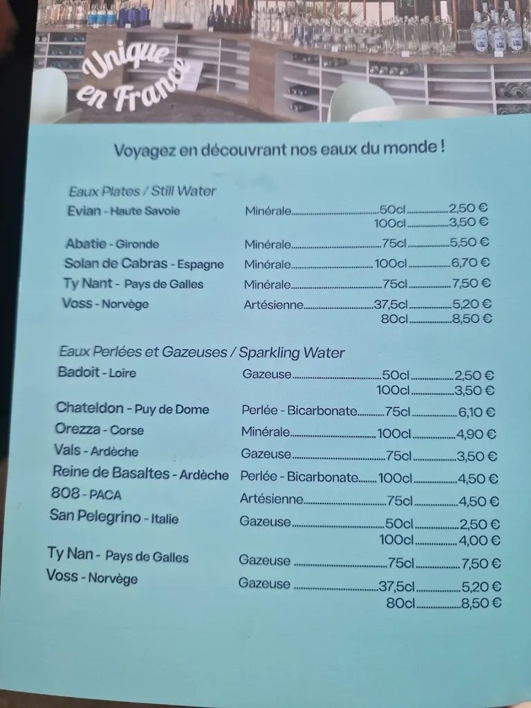 Menü_Restaurant du Musée de l'eau_Pont-en-Royans_Bild_1