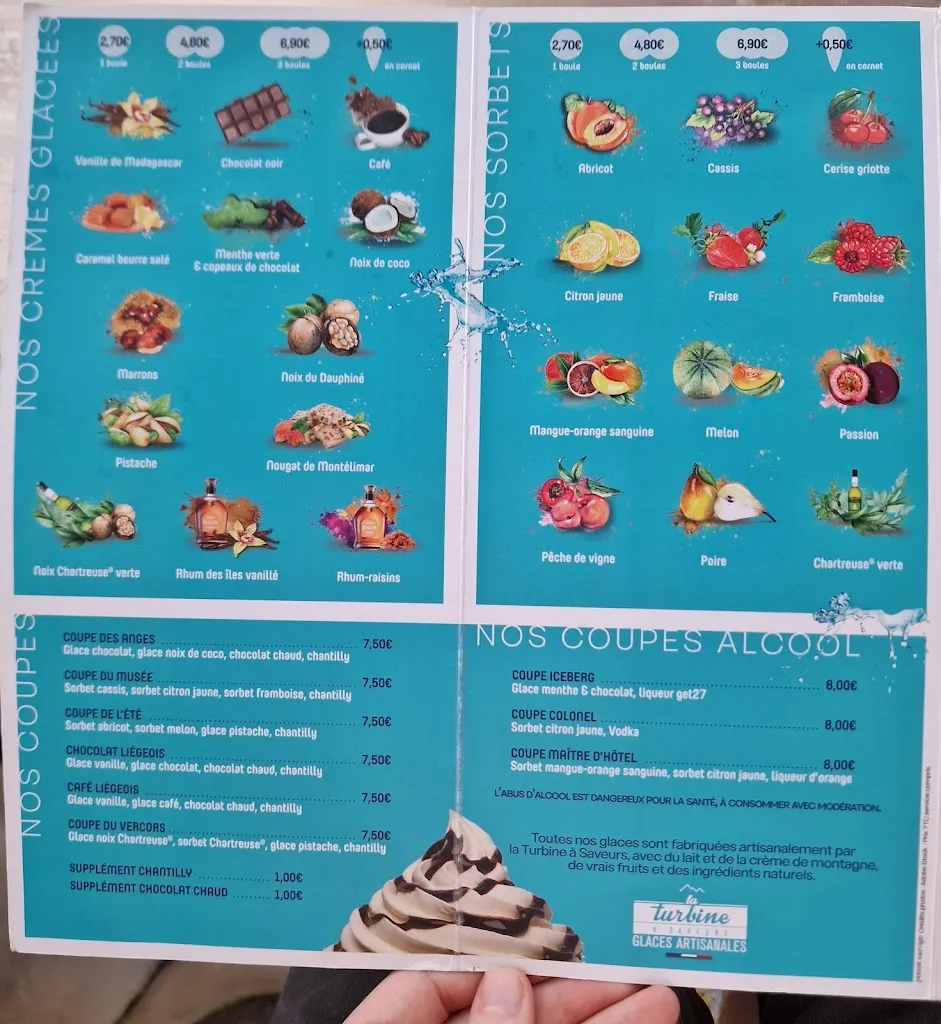 Menü_Restaurant du Musée de l'eau_Pont-en-Royans_Bild_2