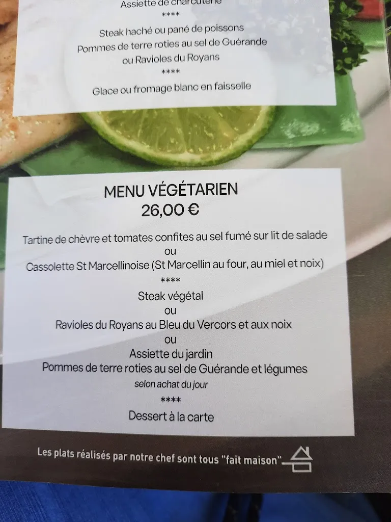 Menü_Restaurant du Musée de l'eau_Pont-en-Royans_Bild_4